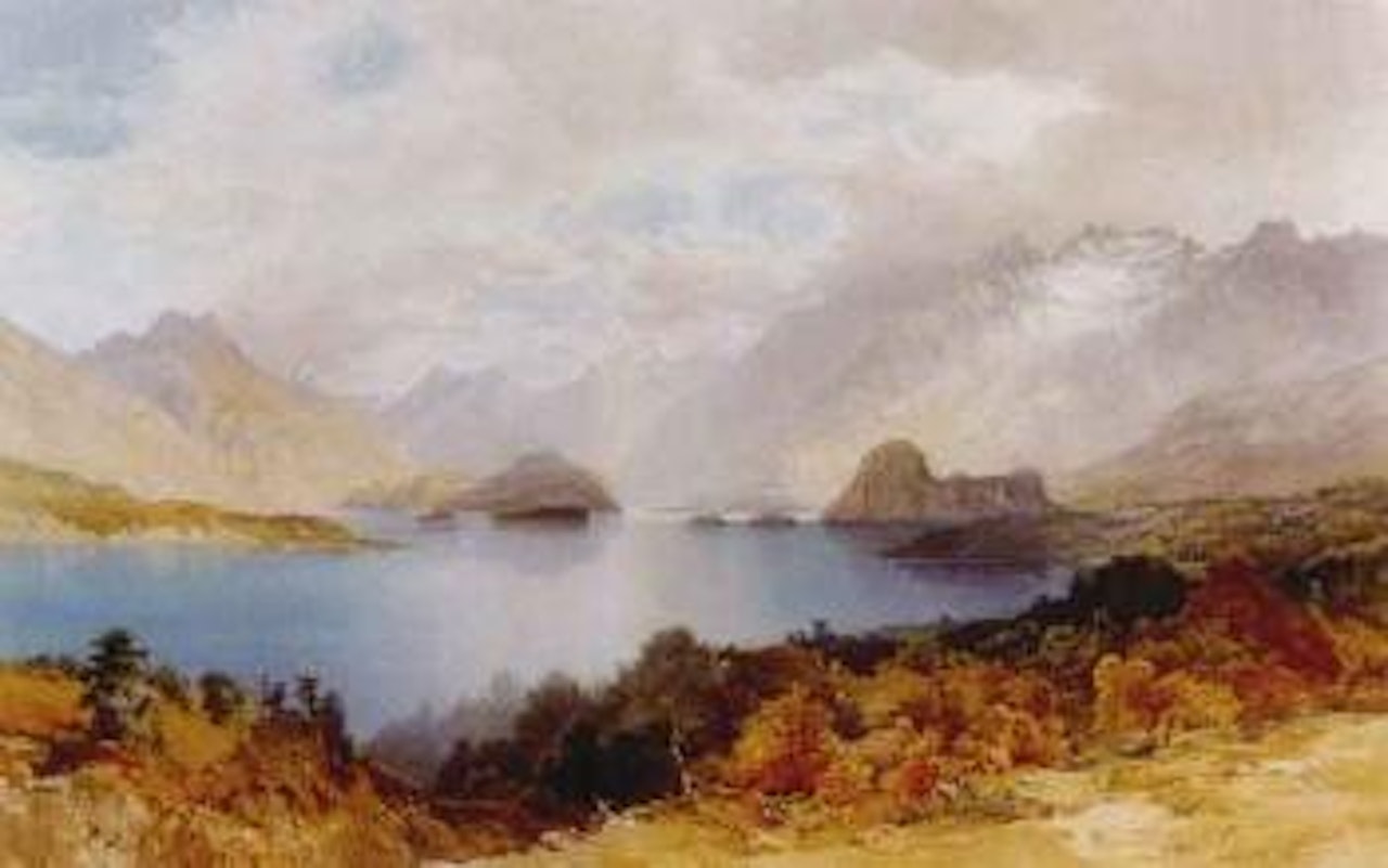 Lake Manapouri by Nicholas Chevalier
