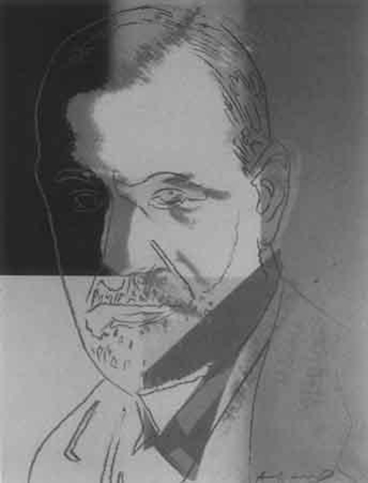 Sigmund Freud by Andy Warhol