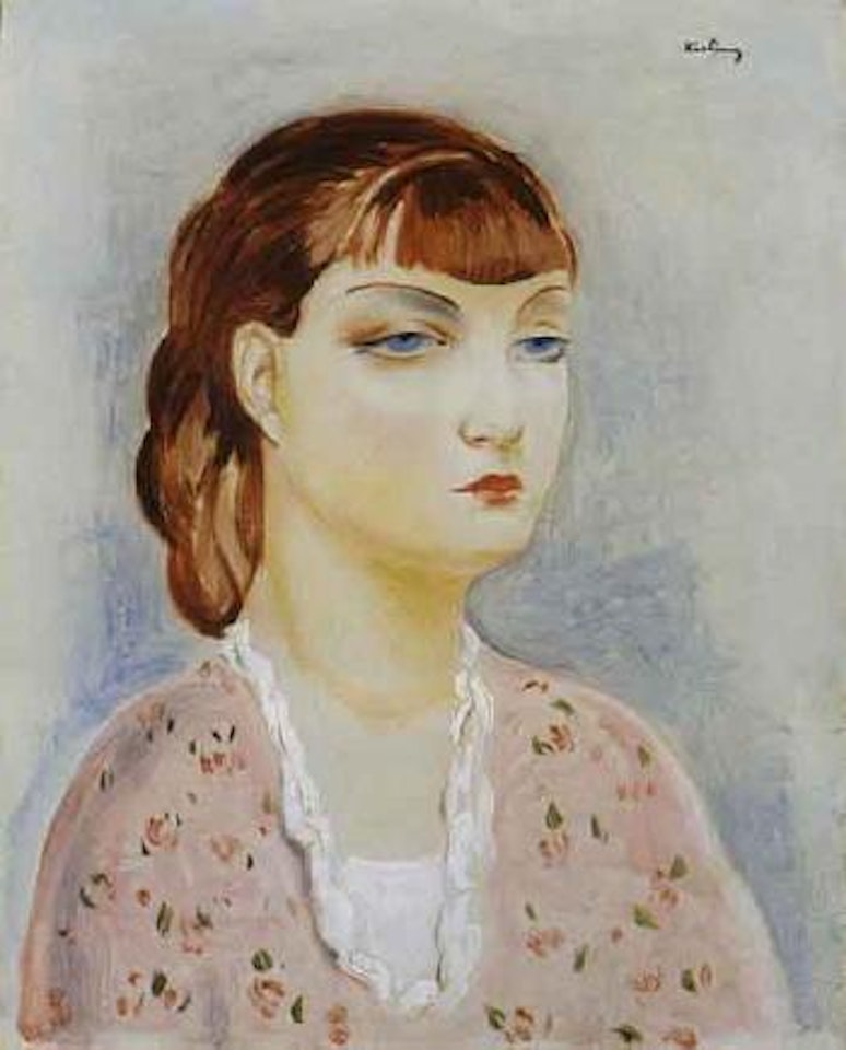 Portrait of Katia Granoff by Moïse Kisling