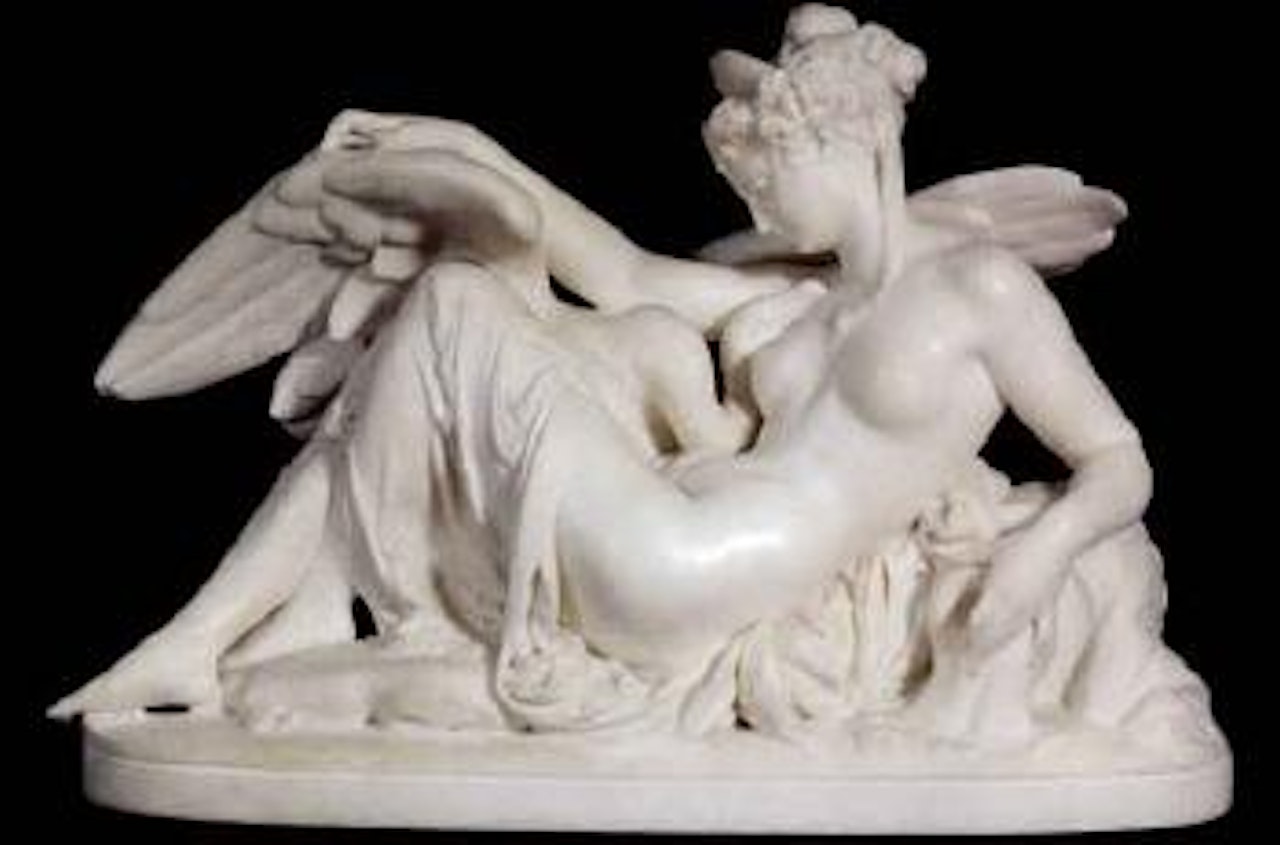 Leda with the swan by Albert-Ernest Carrier-Belleuse