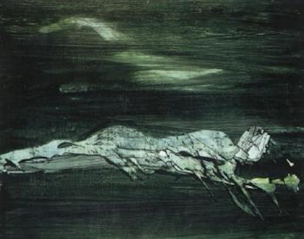 Leda and the swan by Sidney Nolan