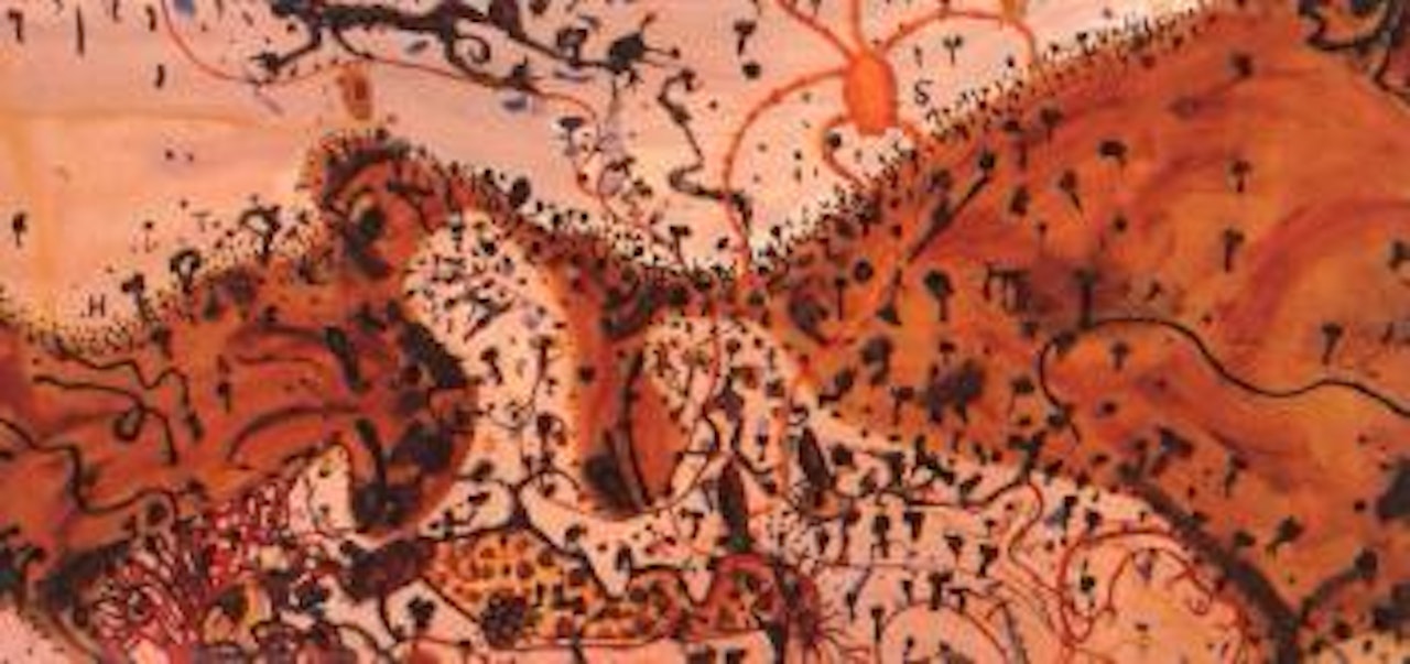 Summer love by John Olsen