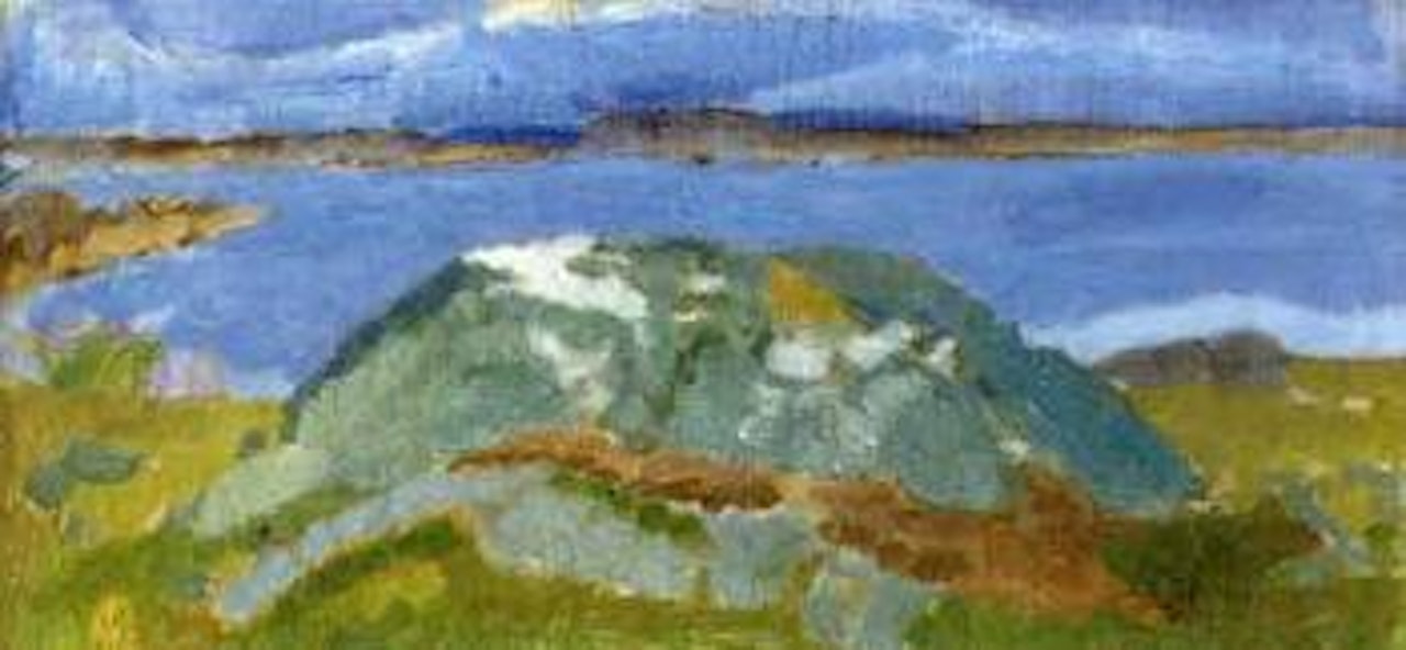 Summer landscape from the west coast by Carl Kylberg