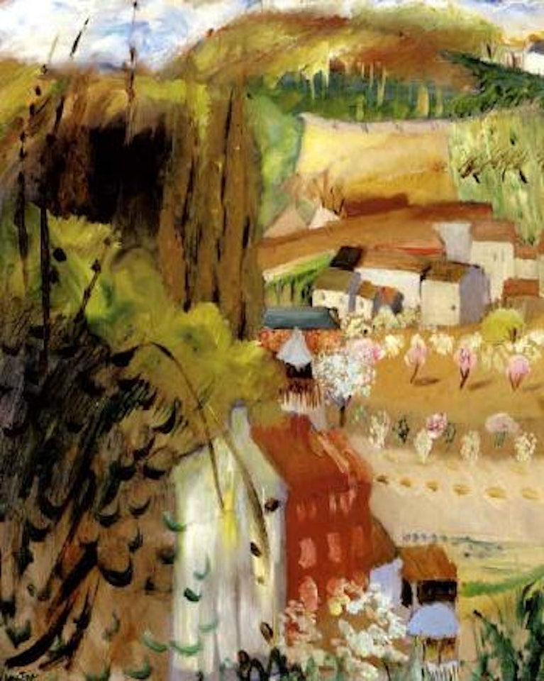 Paysage-environ de Paris by Sigrid Hjertén