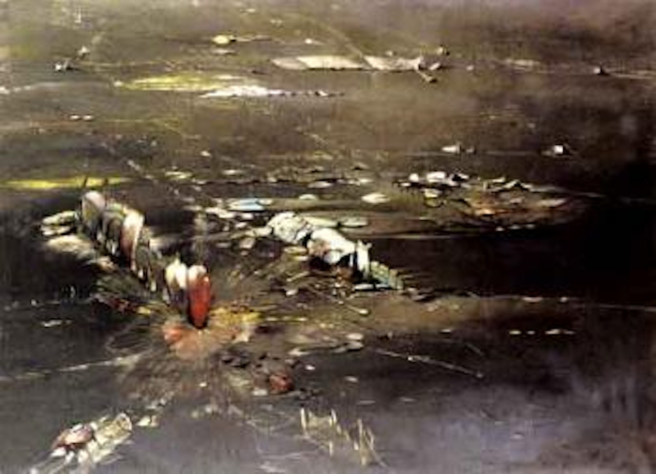 Atom landscape by Roj Friberg
