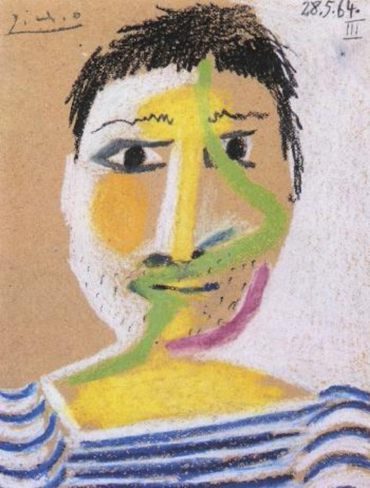 Buste d'homme by Pablo Picasso