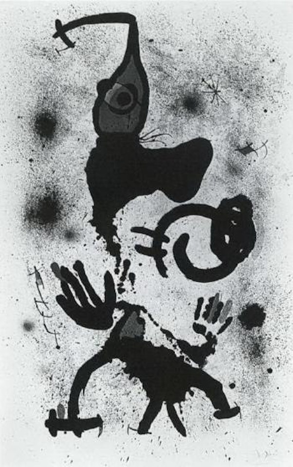 The sponge fisherman by Joan Miró