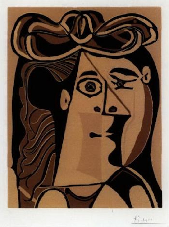 Femme au chapeau by Pablo Picasso