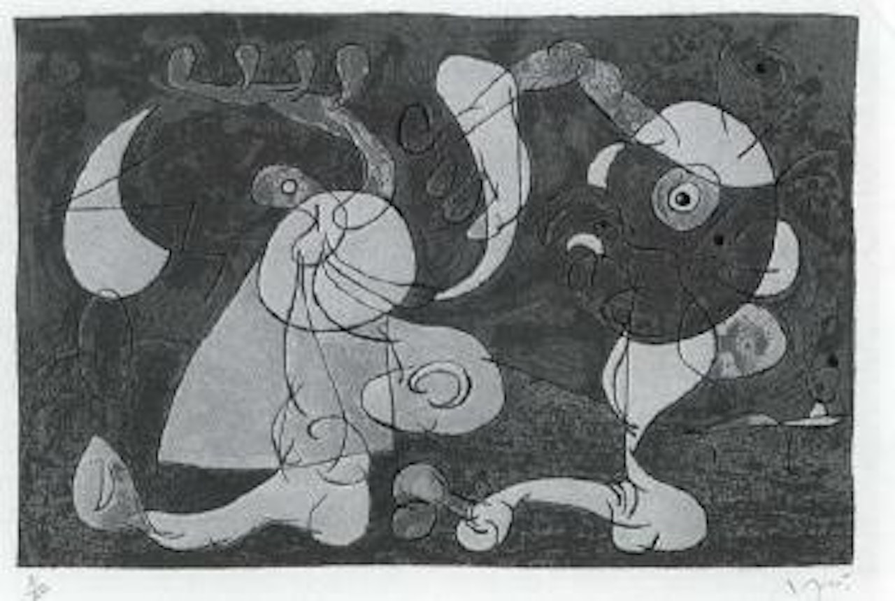 Untitled from Ubu Roi by Joan Miró