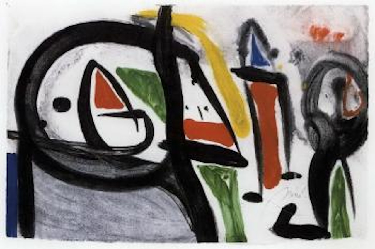 Untitled, from L'Issue Derobee by Joan Miró