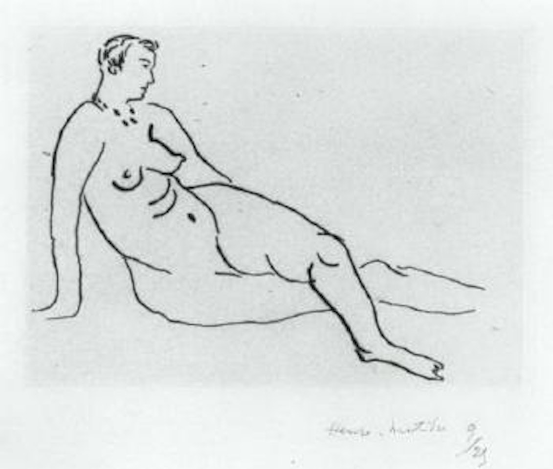 Nu au collier by Henri Matisse