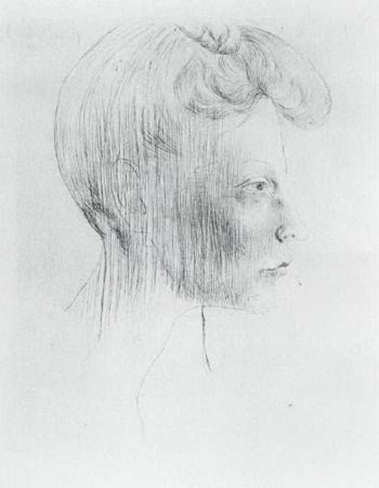 Tete de femme, from La Suite des Saltimbanques by Pablo Picasso