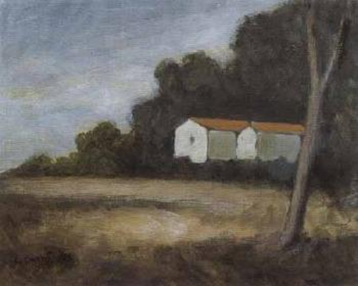 Paesaggio di Forte dei Marmi by Carlo Carra