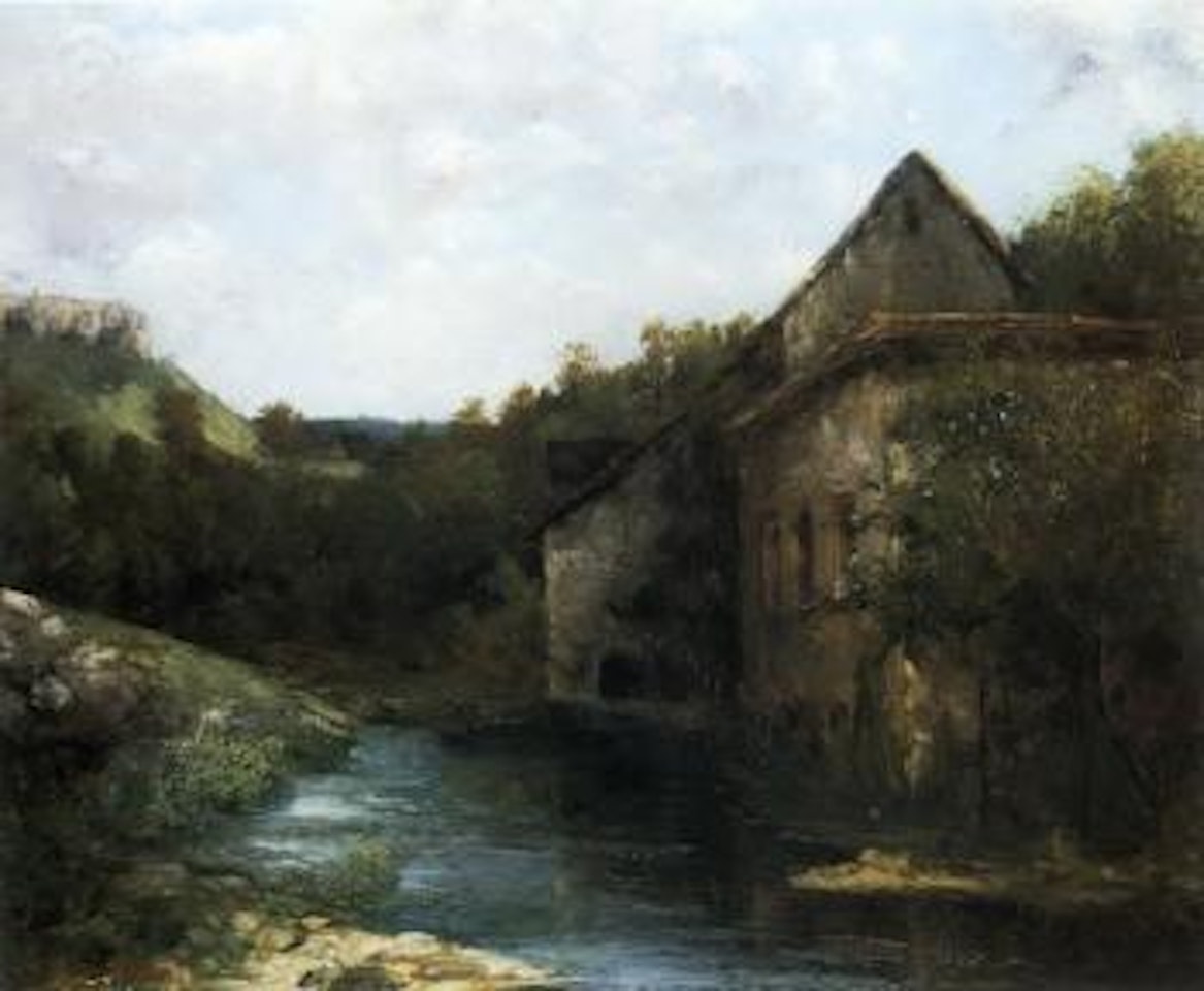 Adieu au Jura by Gustave Courbet