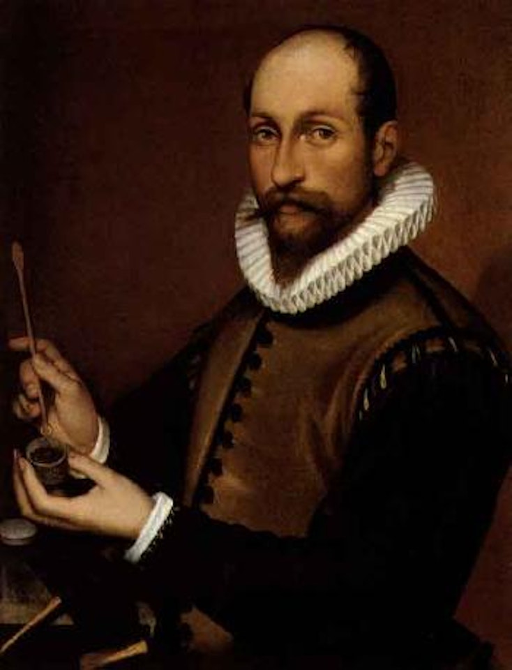 Ritratto di speziale by Bartolomeo Passarotti