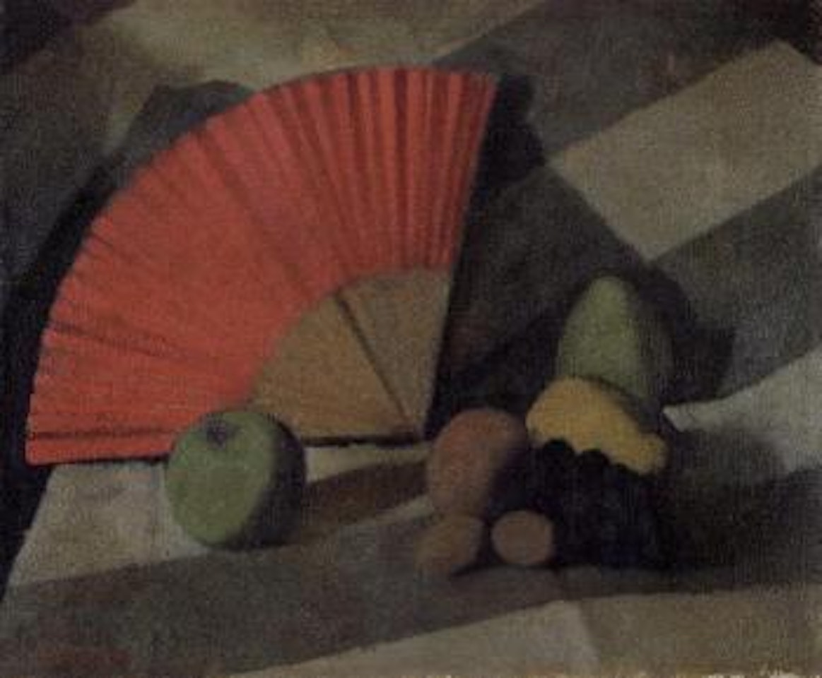 Natura morta con ventagli by Felice Casorati