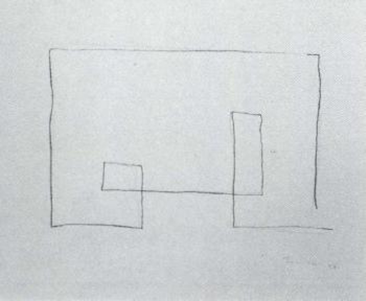 Composizione by Lucio Fontana