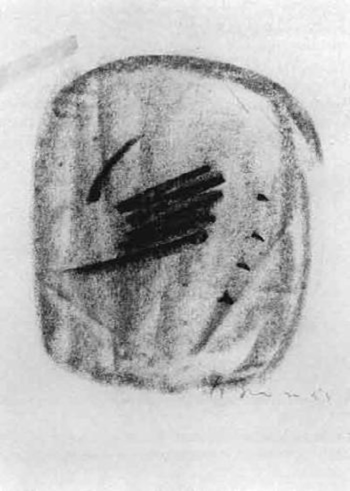 Concetto spaziale by Lucio Fontana