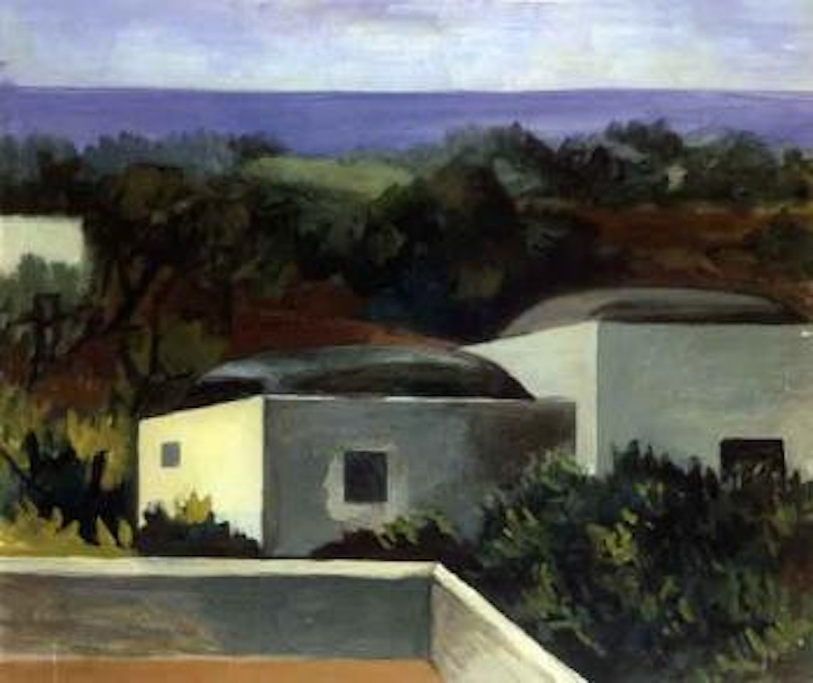 Paesaggio a Torre del Greco by Renato Guttuso