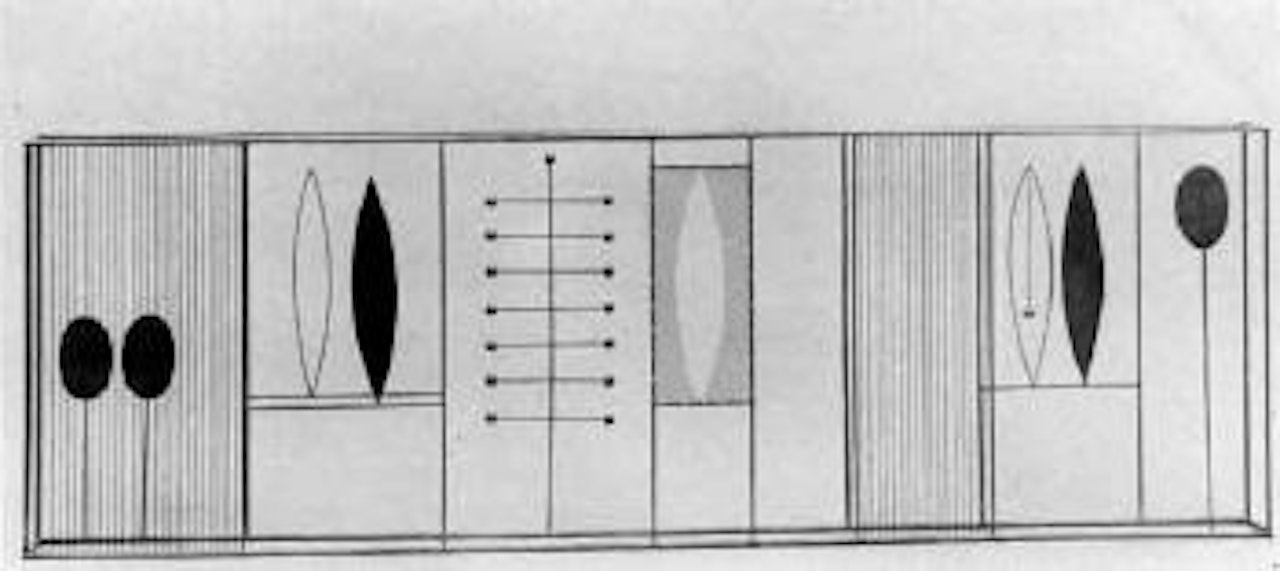Contrappunto piano by Fausto Melotti