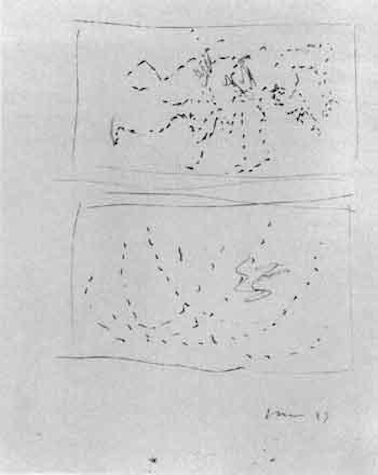 Concetto spaziale by Lucio Fontana