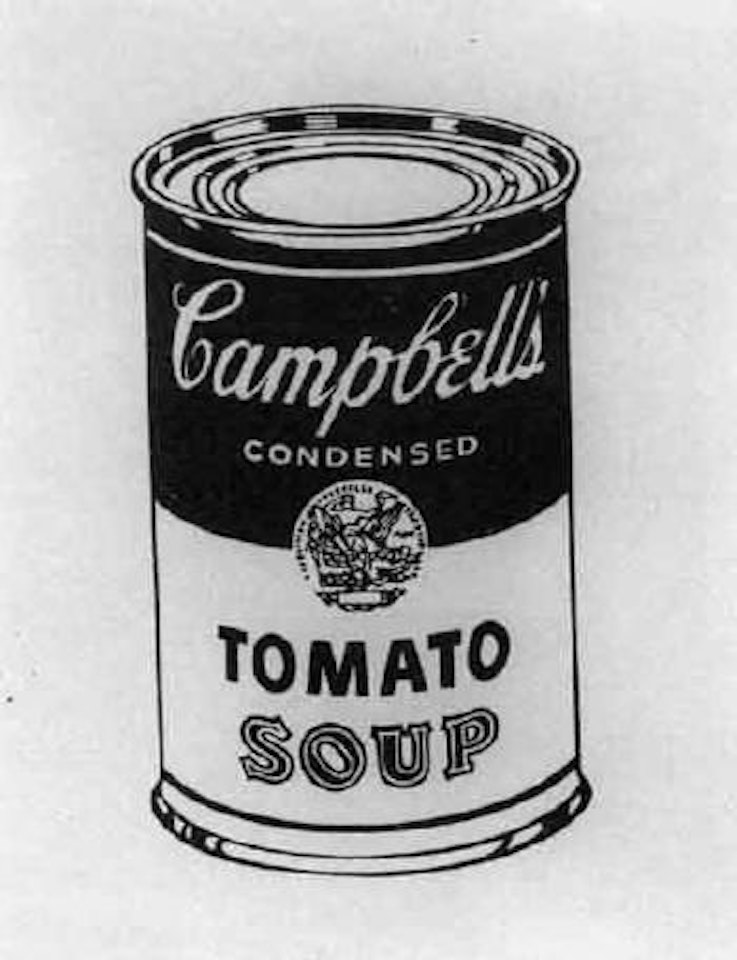 Campbell's Soup Can by Andy Warhol