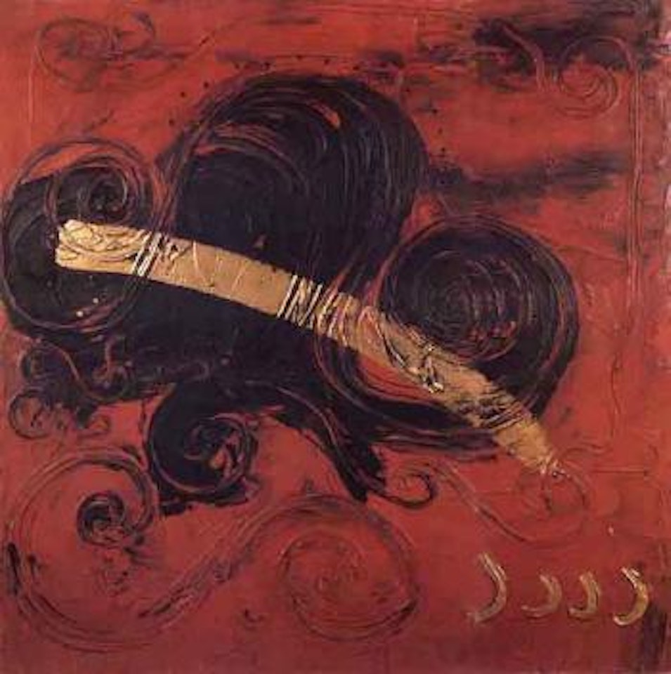 Concetto spaziale by Lucio Fontana