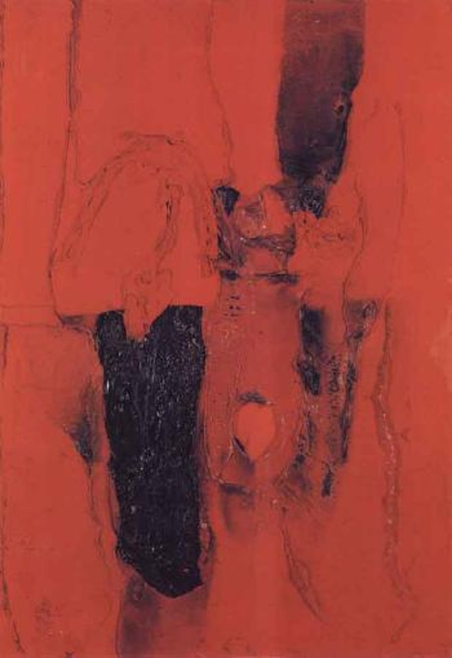 Rosso Pi by Alberto Burri