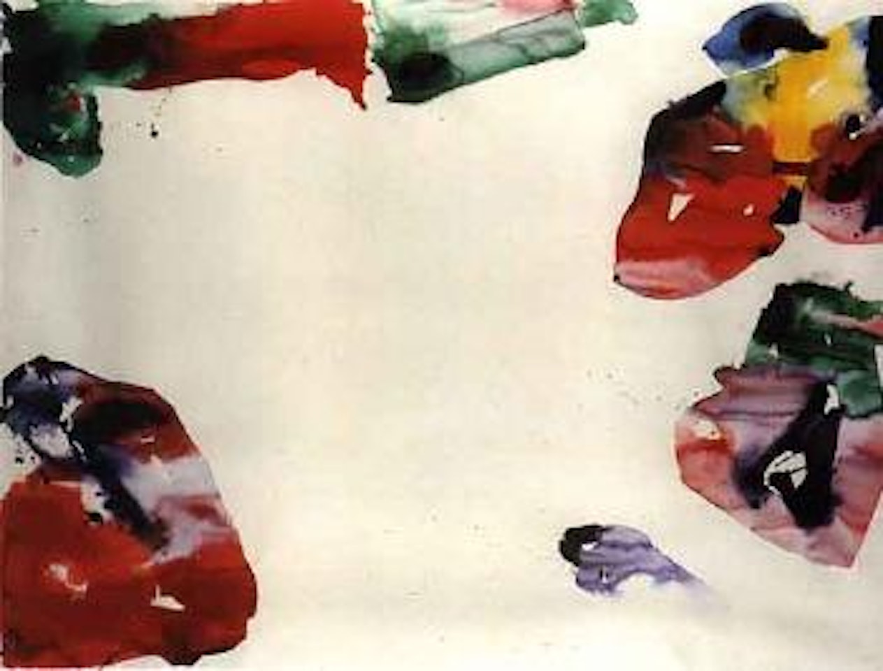Untitled by Sam Francis