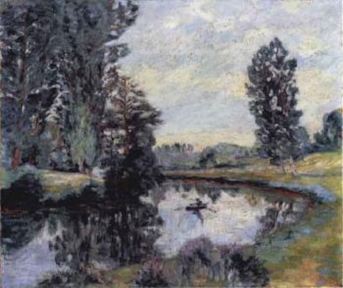 Bord de riviere a Villiers-sur-Morin by Armand Guillaumin