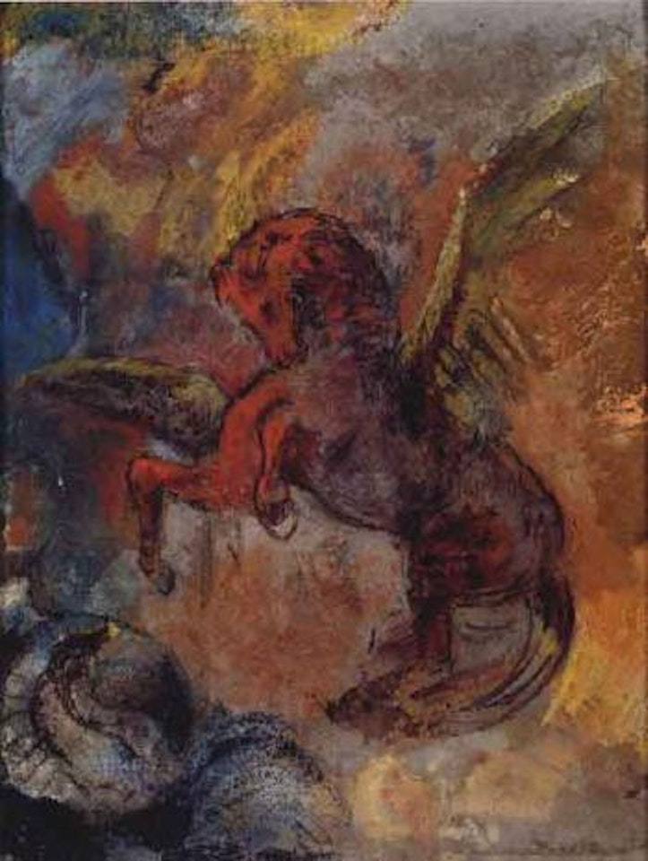 Pegase et l'Hydre by Odilon Redon