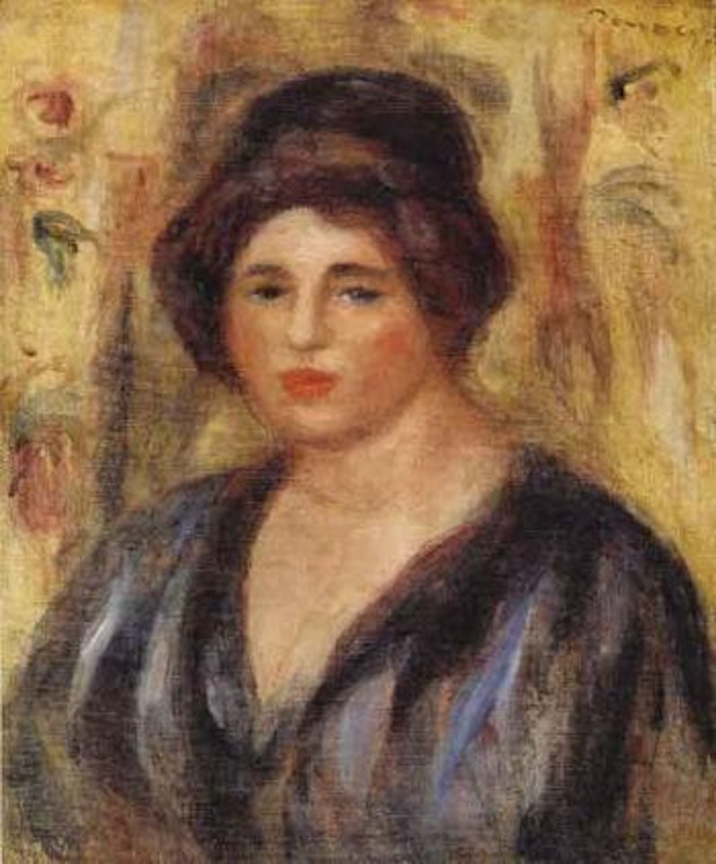 Tete de femme by Pierre-Auguste Renoir