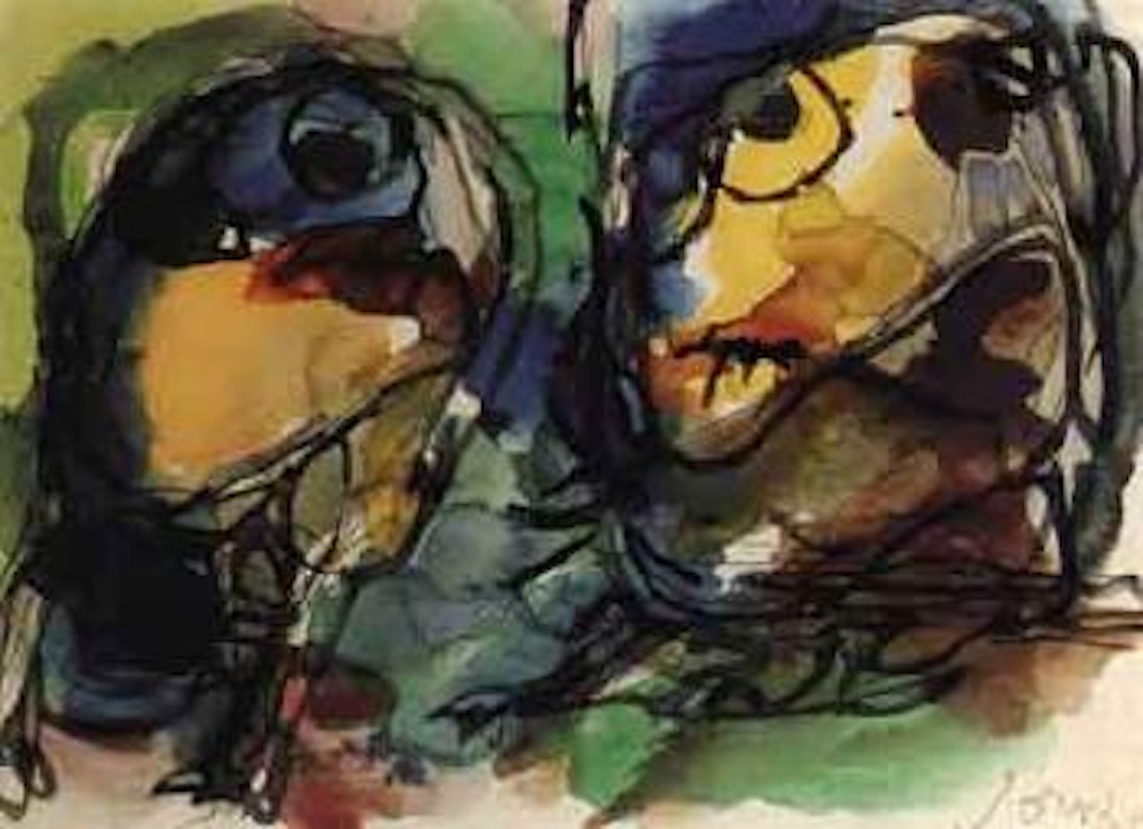 Composition by Asger Jorn