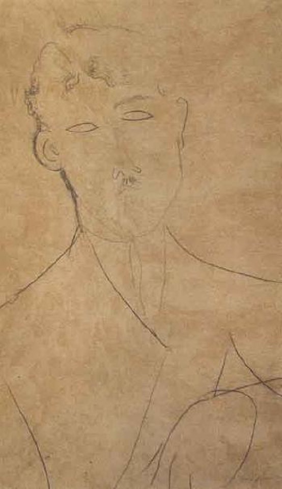 Portrait de Paul Guillaume by Amedeo Modigliani