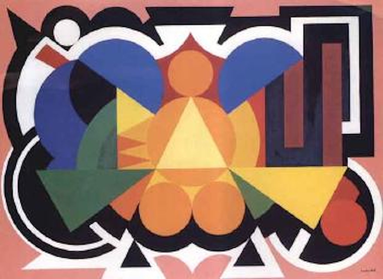 Composition by Auguste Herbin