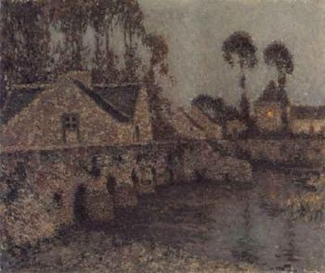 Le pont by Henri Le Sidaner