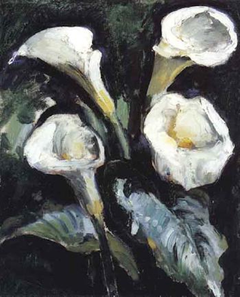 Le bouquet d'arums by Kees van Dongen