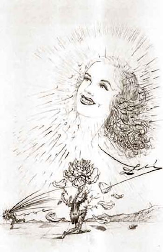 Eleanor Holm by Salvador Dali