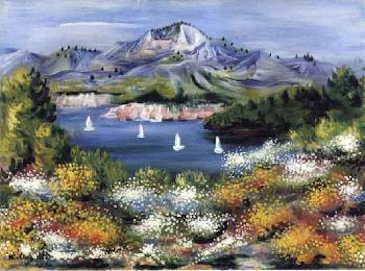 Paysage de Provence by Moïse Kisling