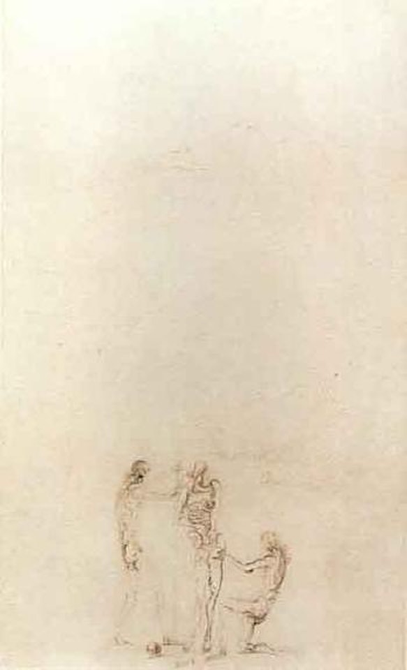 Trois personnages by Salvador Dali