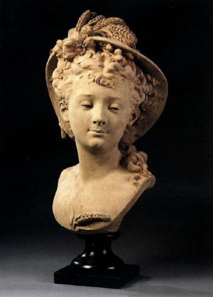 L'Ete, a bust by Albert-Ernest Carrier-Belleuse