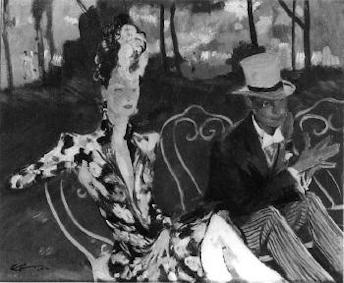 Hyde Park by Jean Gabriel Domergue