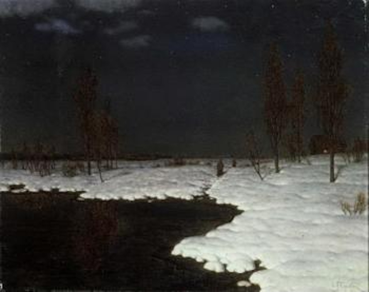 Snowscape by Ivan Fedorovich Choultse