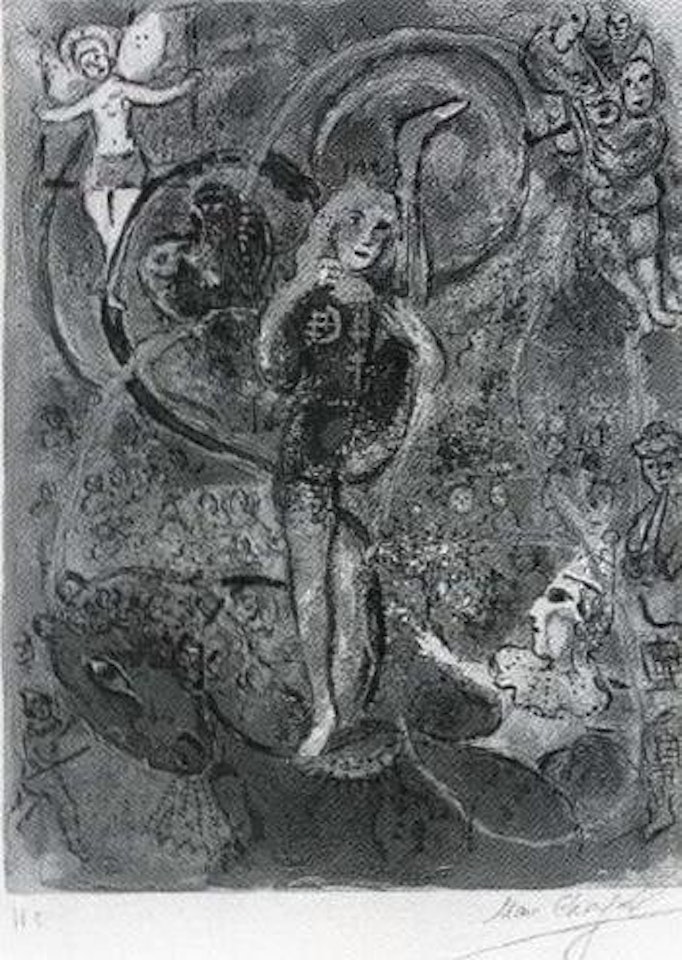 The circus by Marc Chagall