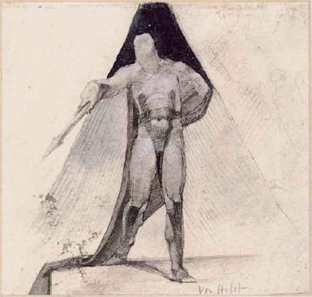 Landscape with cottages by John Constable