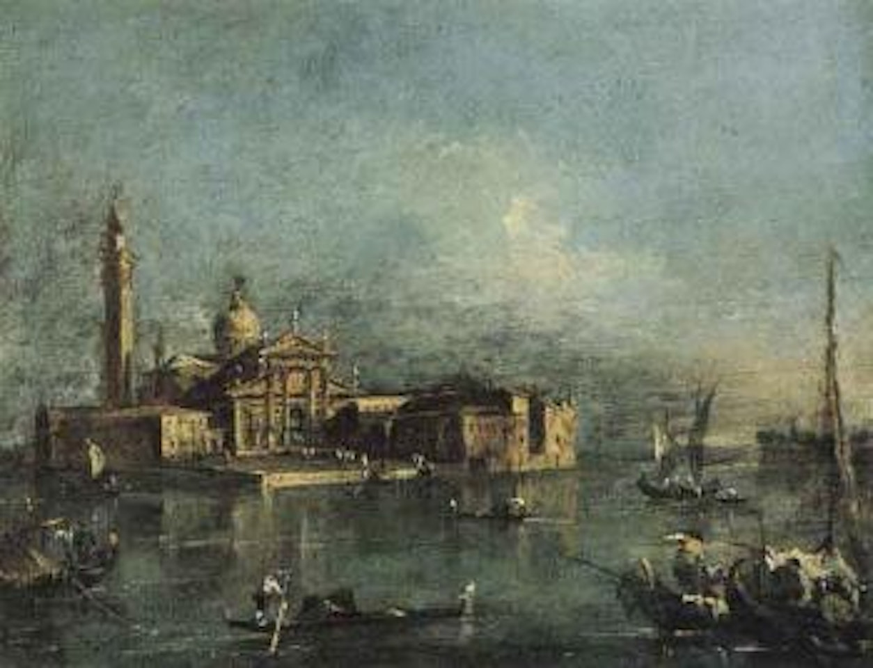 Venice, view of San Giorgio Maggiore by Francesco Guardi