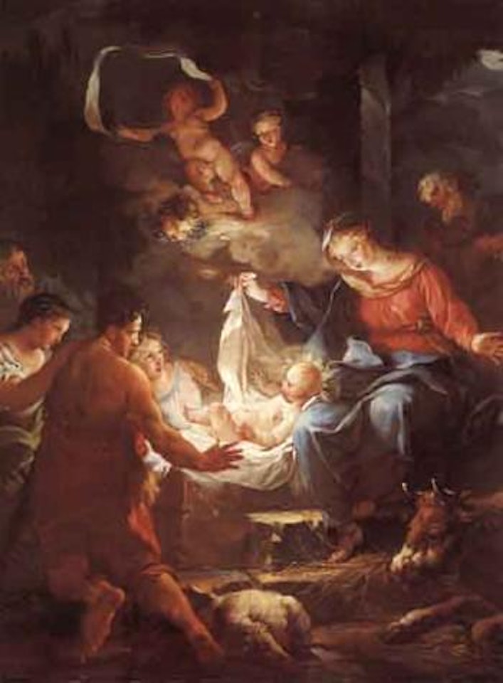 Adoration of the Shepherds by Jean Baptiste Marie Pierre
