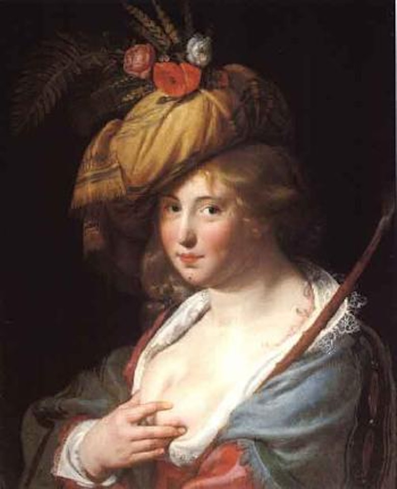 Shepherdess by Paulus Moreelse