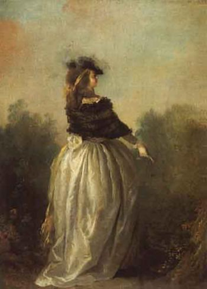 Portrait of a lady by Jean Frédéric Schall