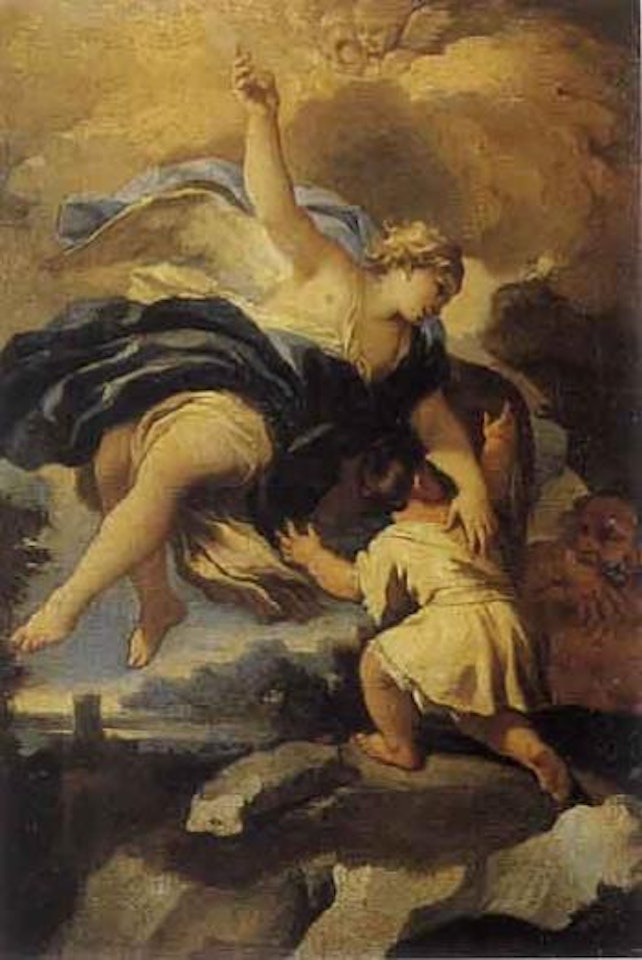 Angelo custode by Circle of Luca Giordano